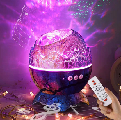 Dino Egg - Proyector Galaxia Led Huevo de Dinosaurio